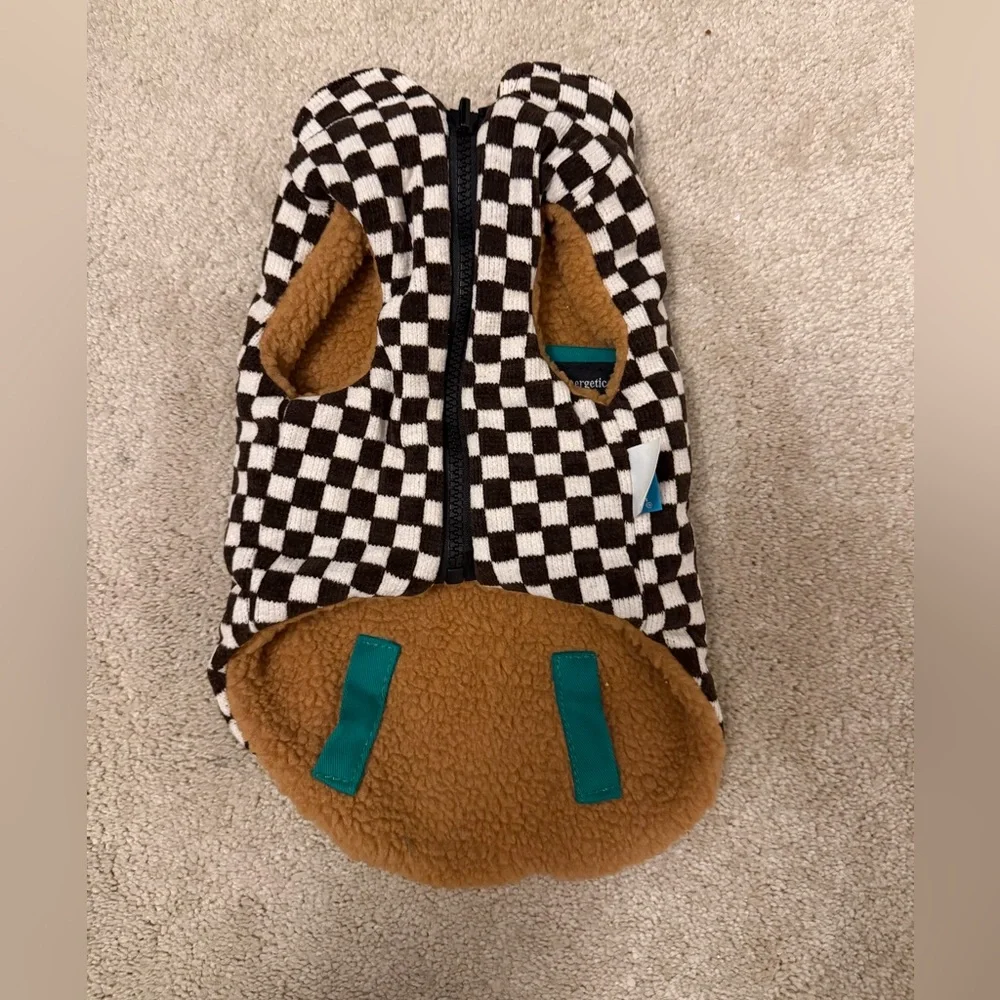 Reversible Checkered Dog Vest